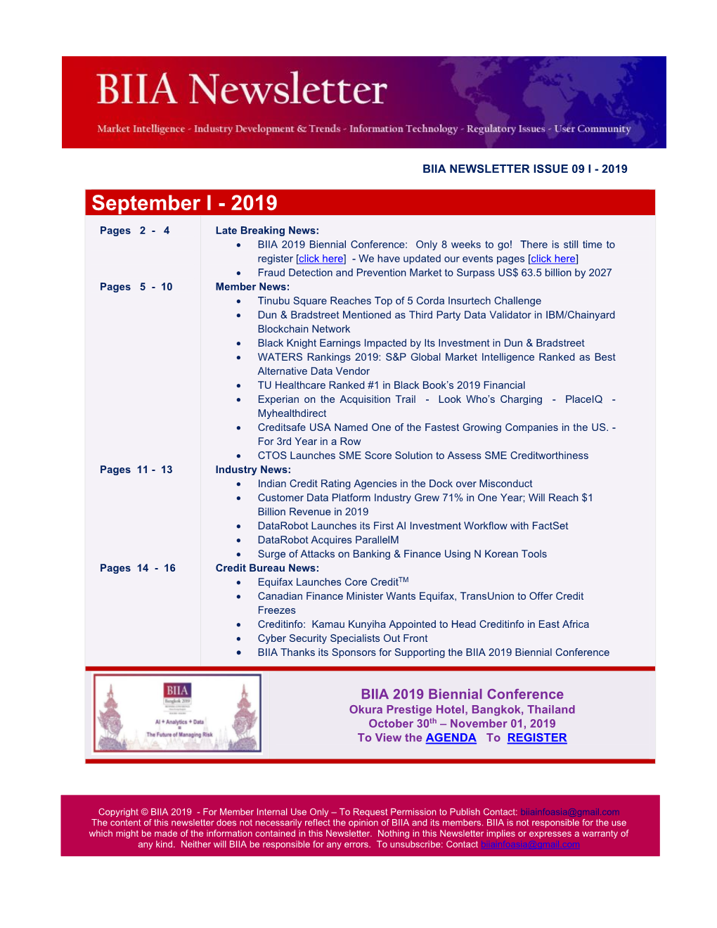 Biia Newsletter Issue 08 01