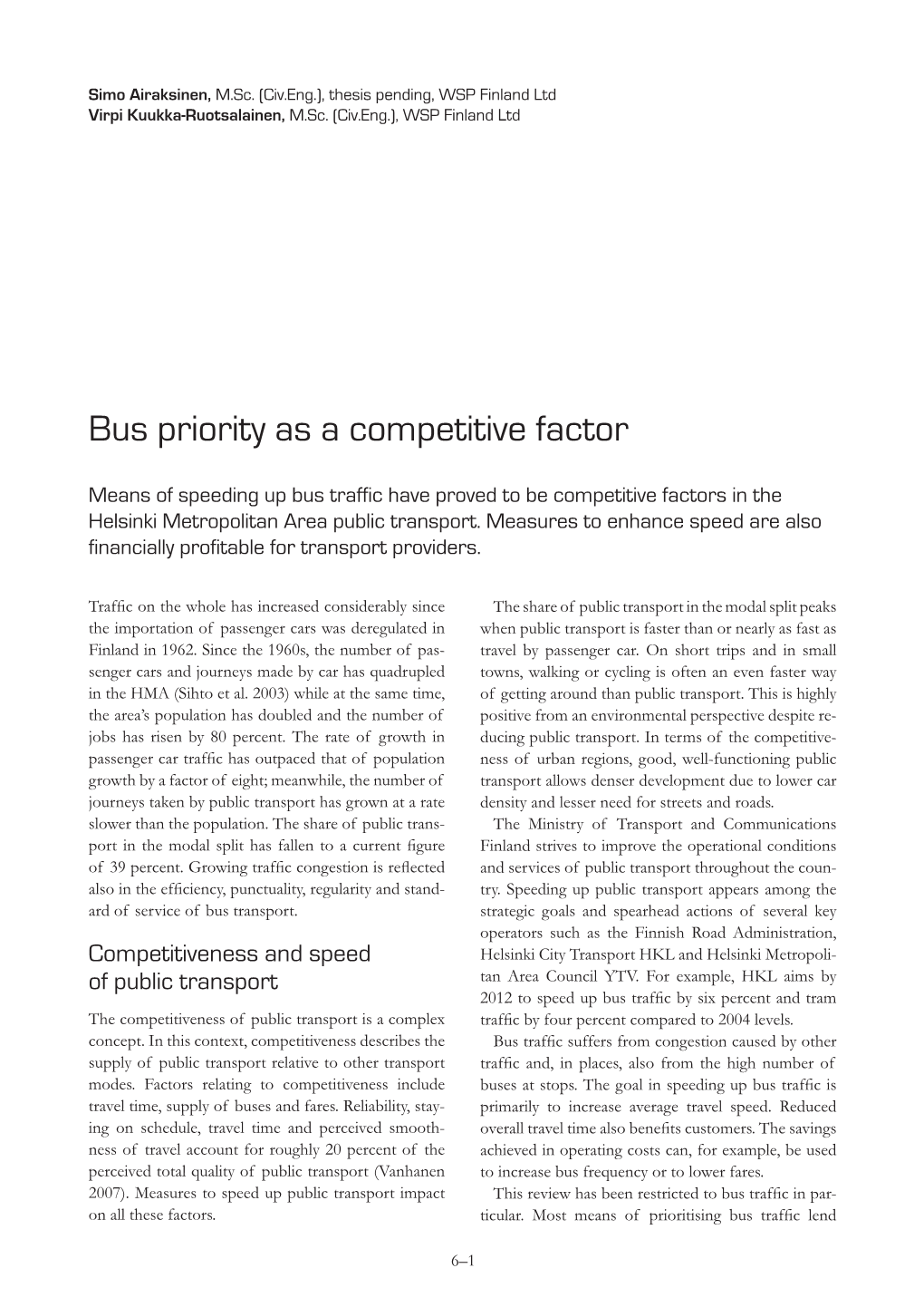 Bus Priority As a Competitive Factor.Pdf