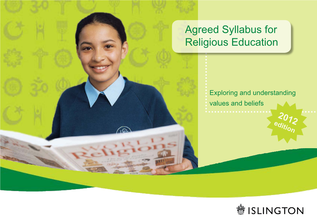 Agreed Syllabus for Religious Education