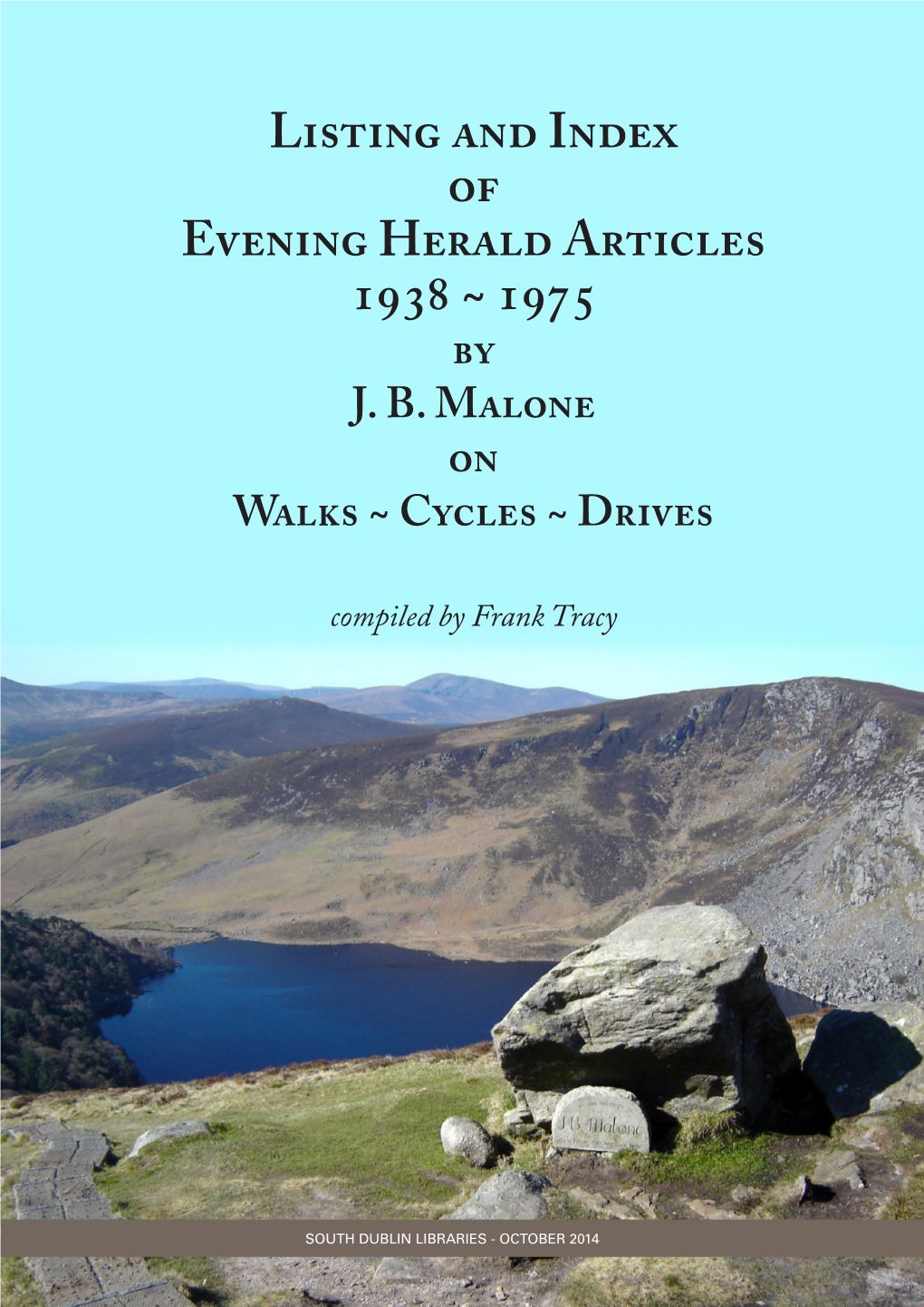 Listing and Index of Evening Herald Articles 1938 ~ 1975 by J