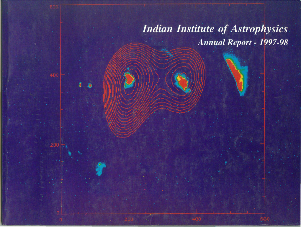 Indian Institute of Astrophysics Academic Report 1997-1998