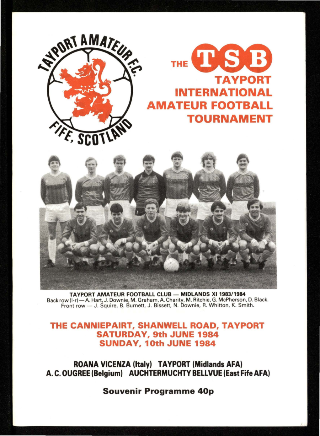 Tayport International Amateur Football Tournament