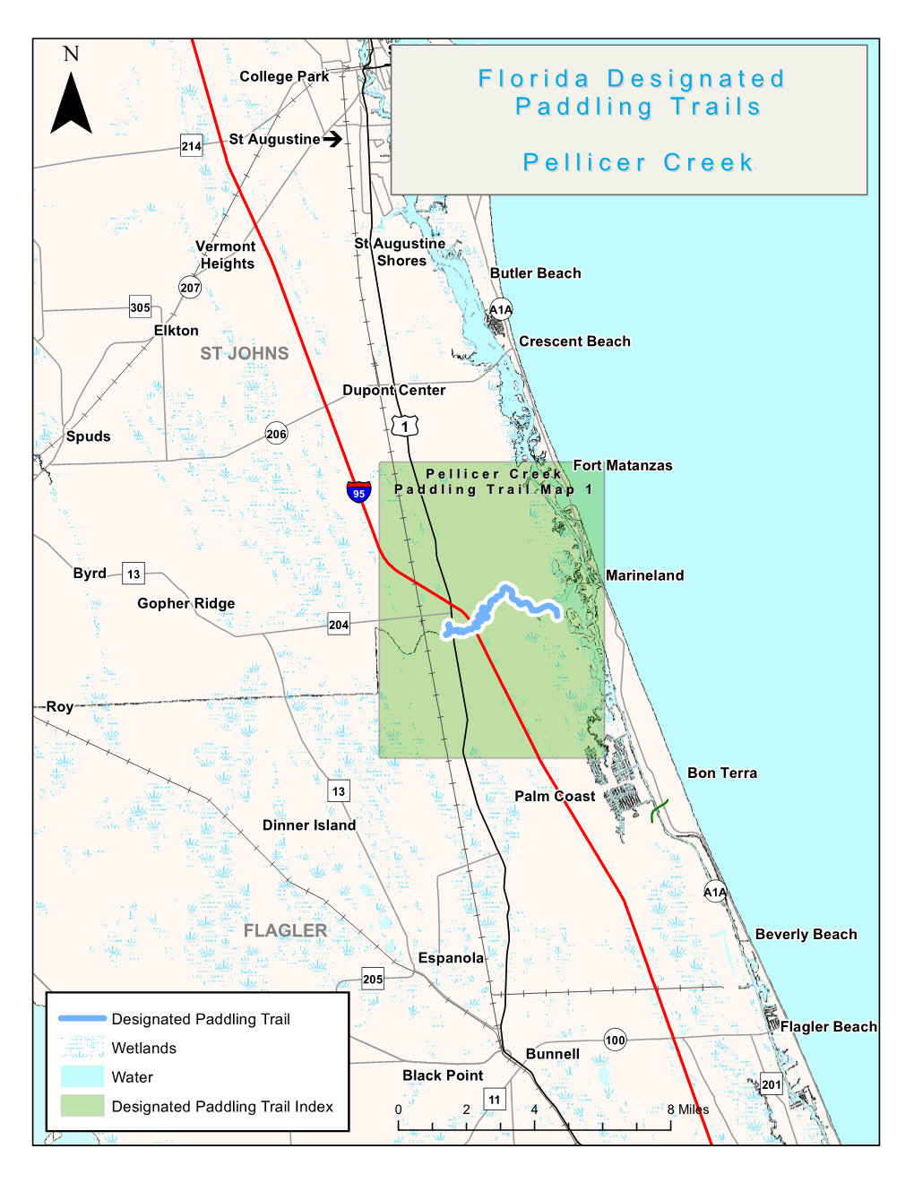 Pellicer Creek Paddling Guide