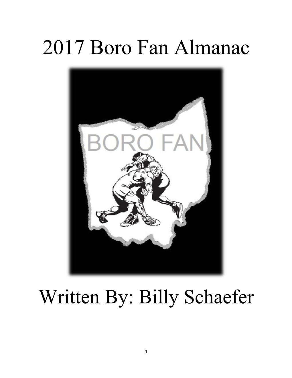 2017 Boro Fan Almanac