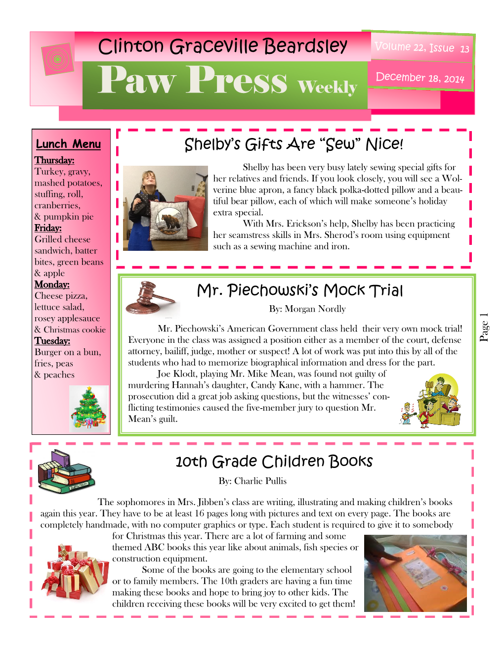 Paw Press Weekly