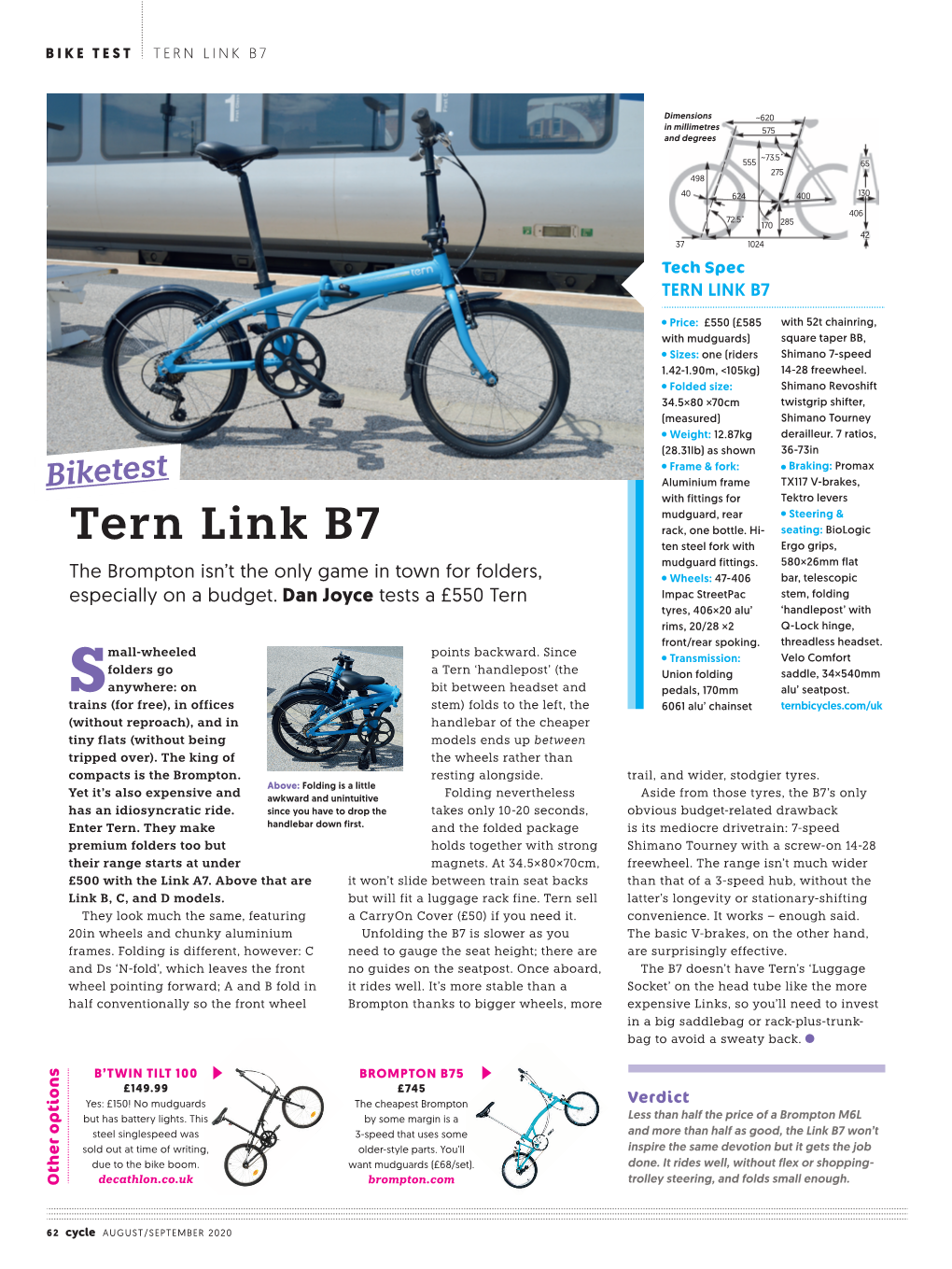 Bike Test: Tern Link B7