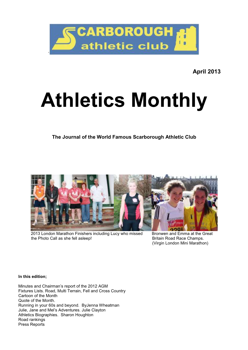 Athletics Monthly