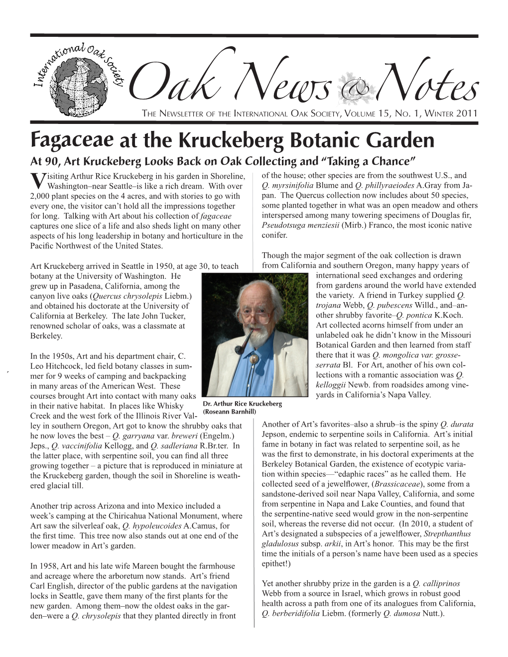 Notes Oak News