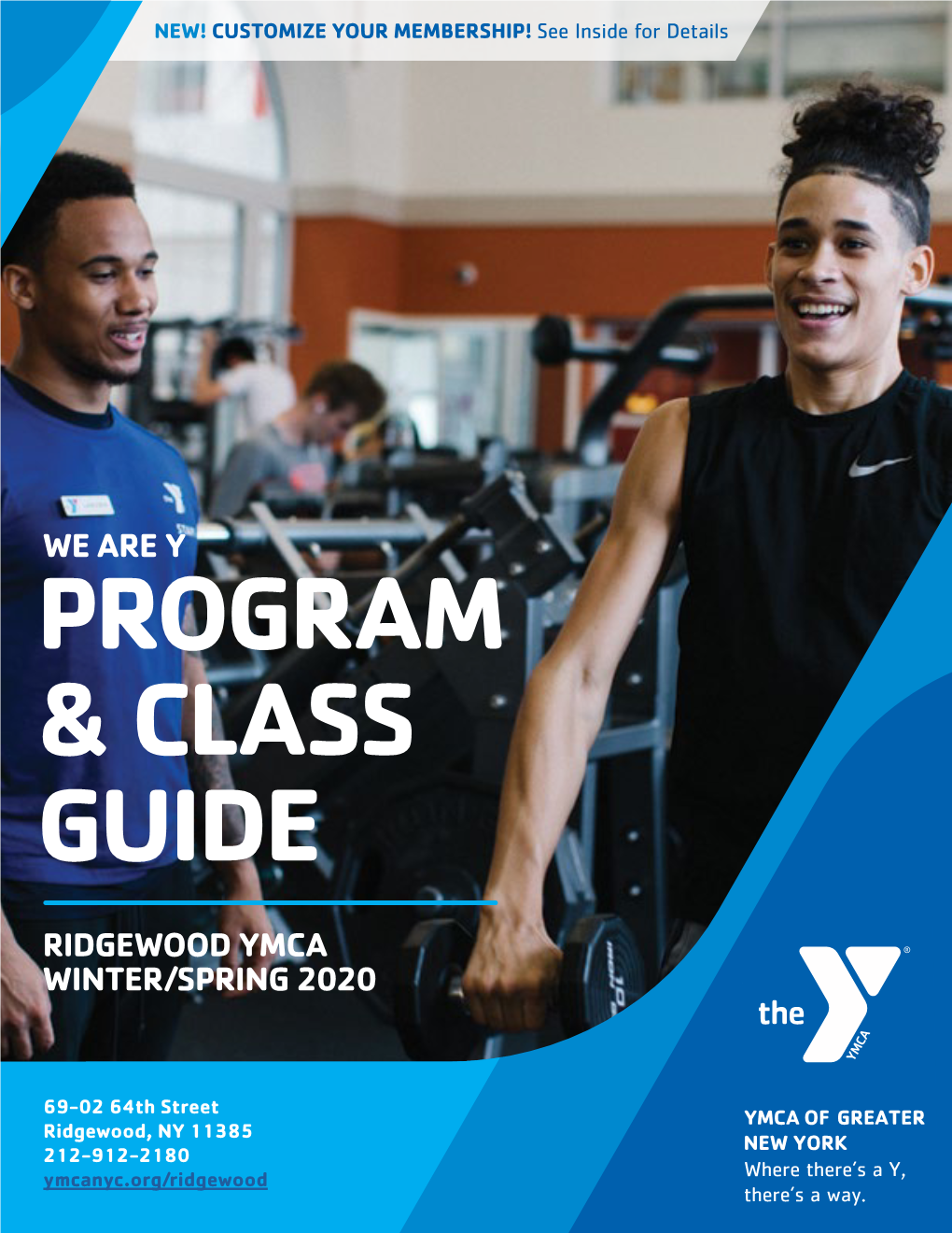 Ridgewood Ymca Winter/Spring 2020 We Are Y