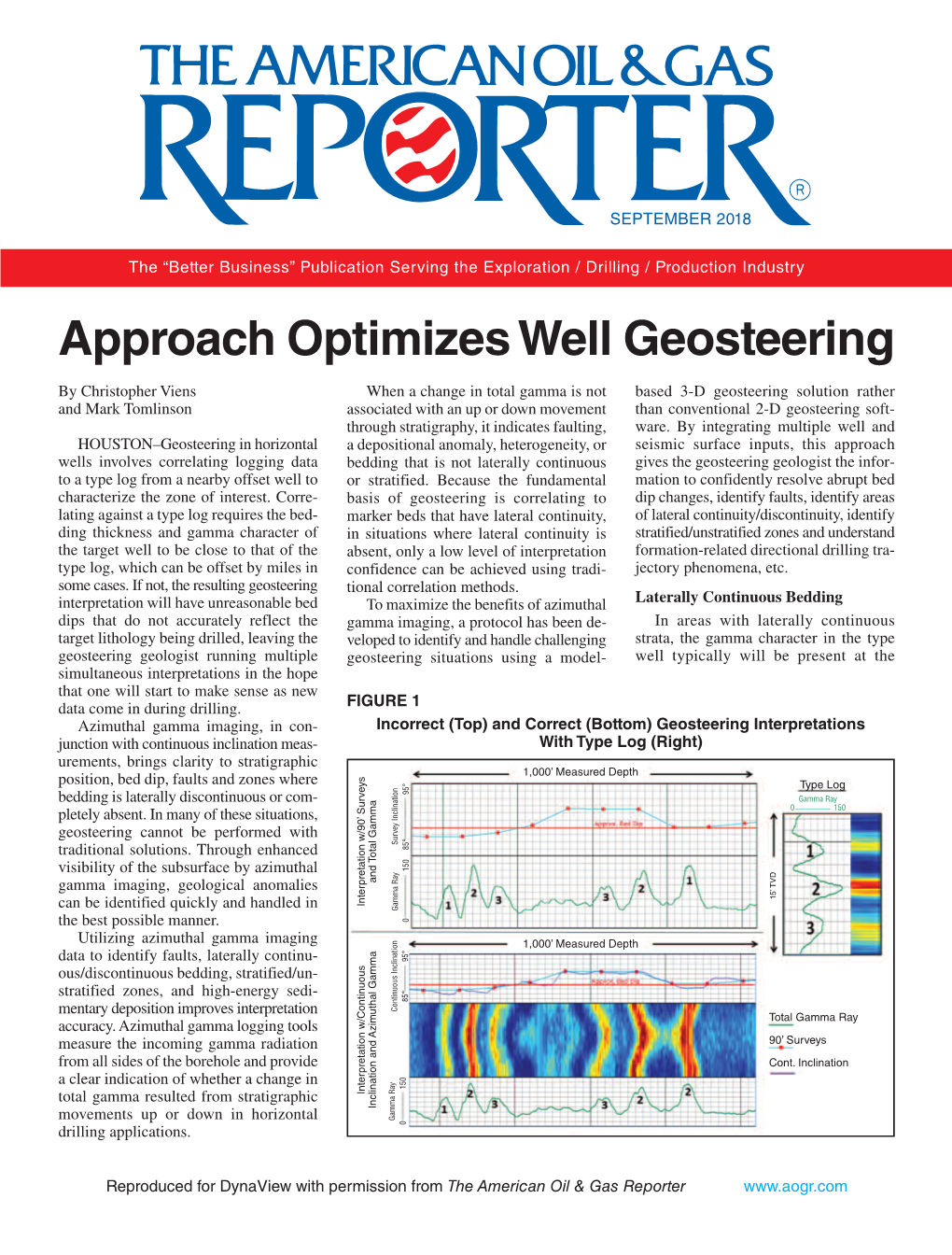 Approach Optimizes Well Geosteering