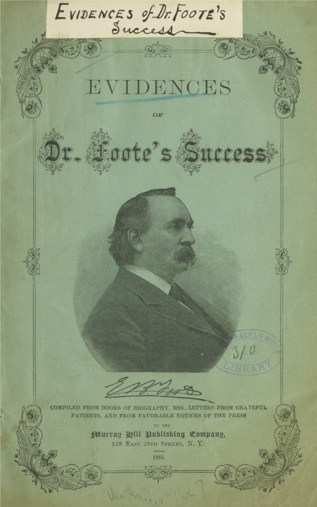 Evidences of Dr. Foote's Success