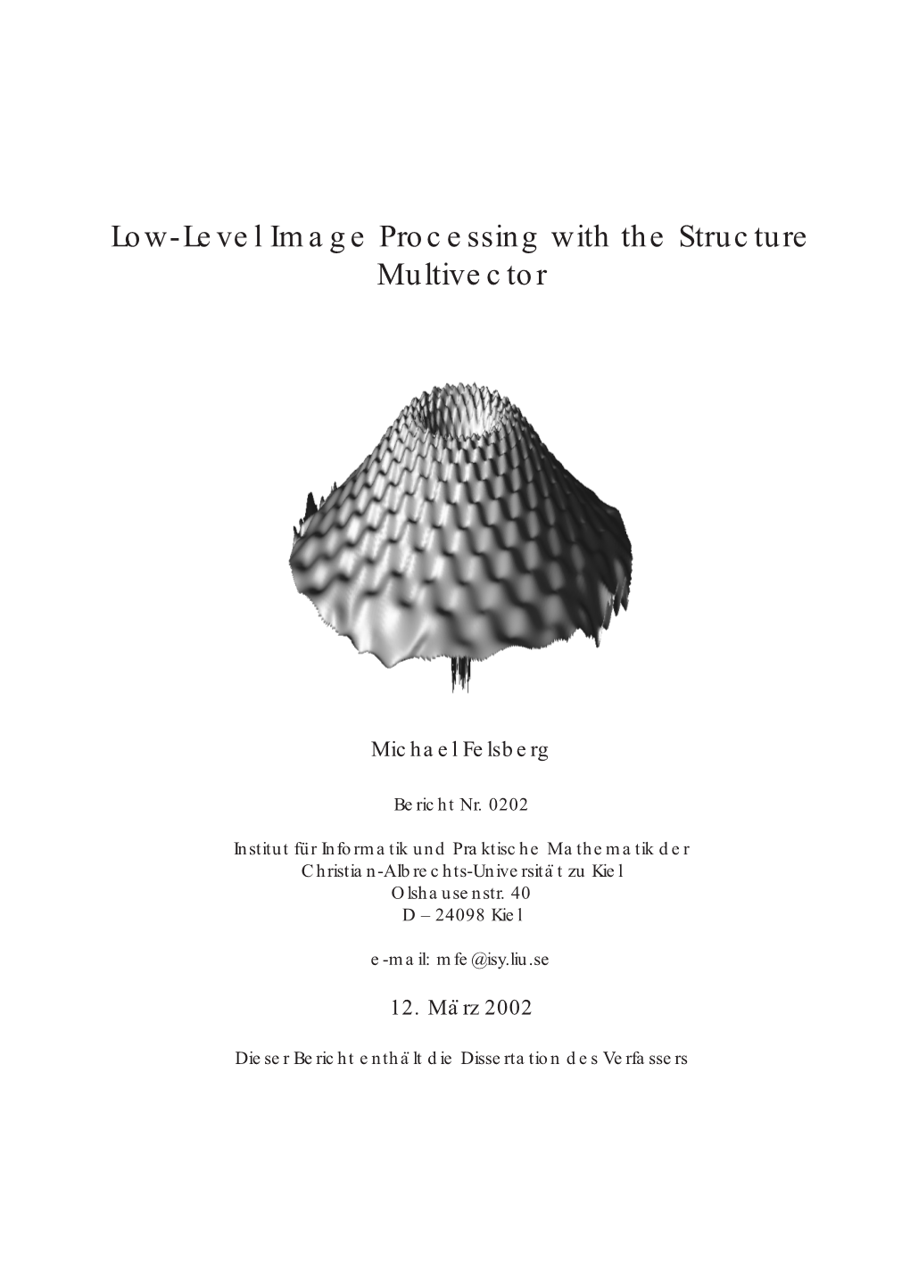 Low-Level Image Processing with the Structure Multivector