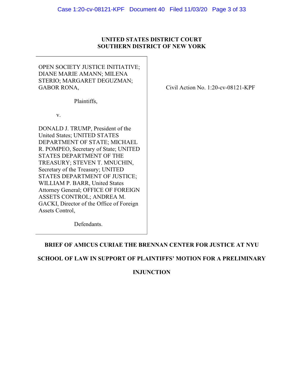 Case 1:20-Cv-08121-KPF Document 40 Filed 11/03/20 Page 3 of 33