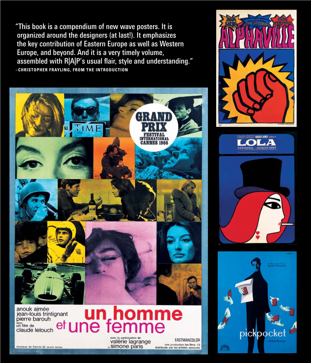 This Book Is a Compendium of New Wave Posters. It Is Organized Around the Designers (At Last!)