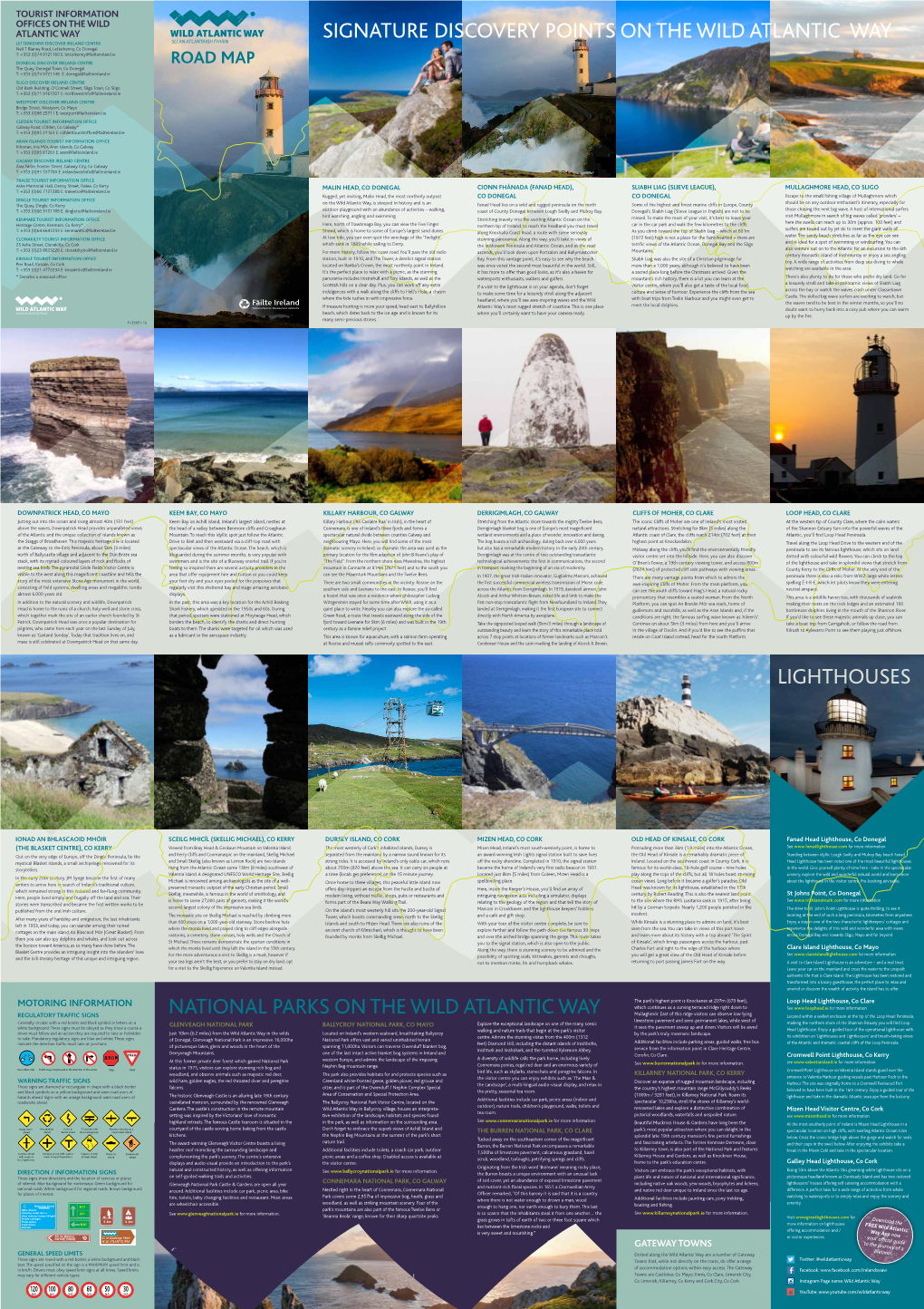 Tourist Information Offices on the Wild Atlantic Way Motoring Information