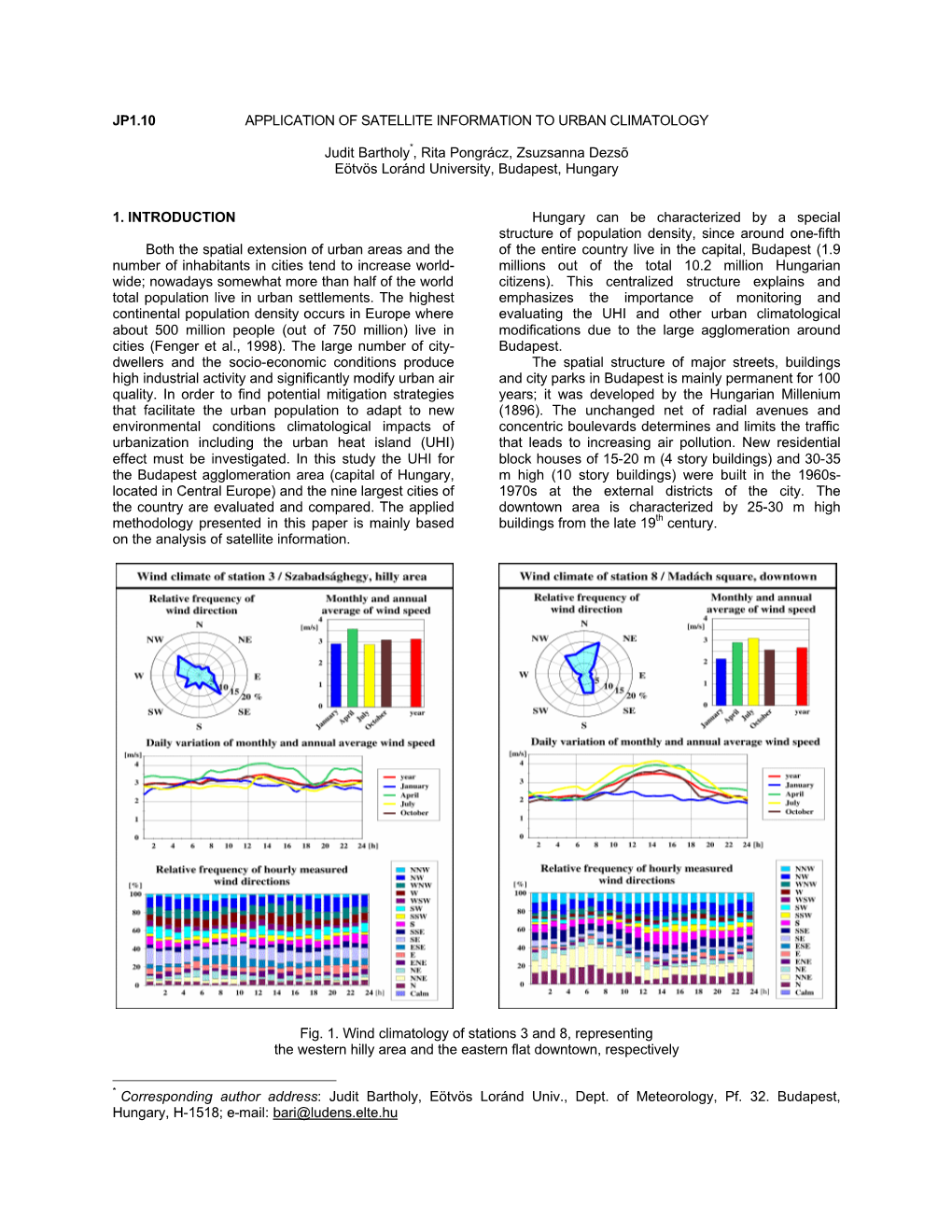 Preprint Paper for AMS 2003