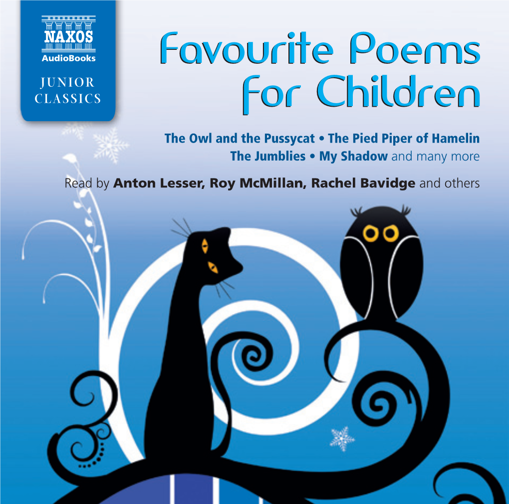 Favourite Poems for Children Favourite Poems For