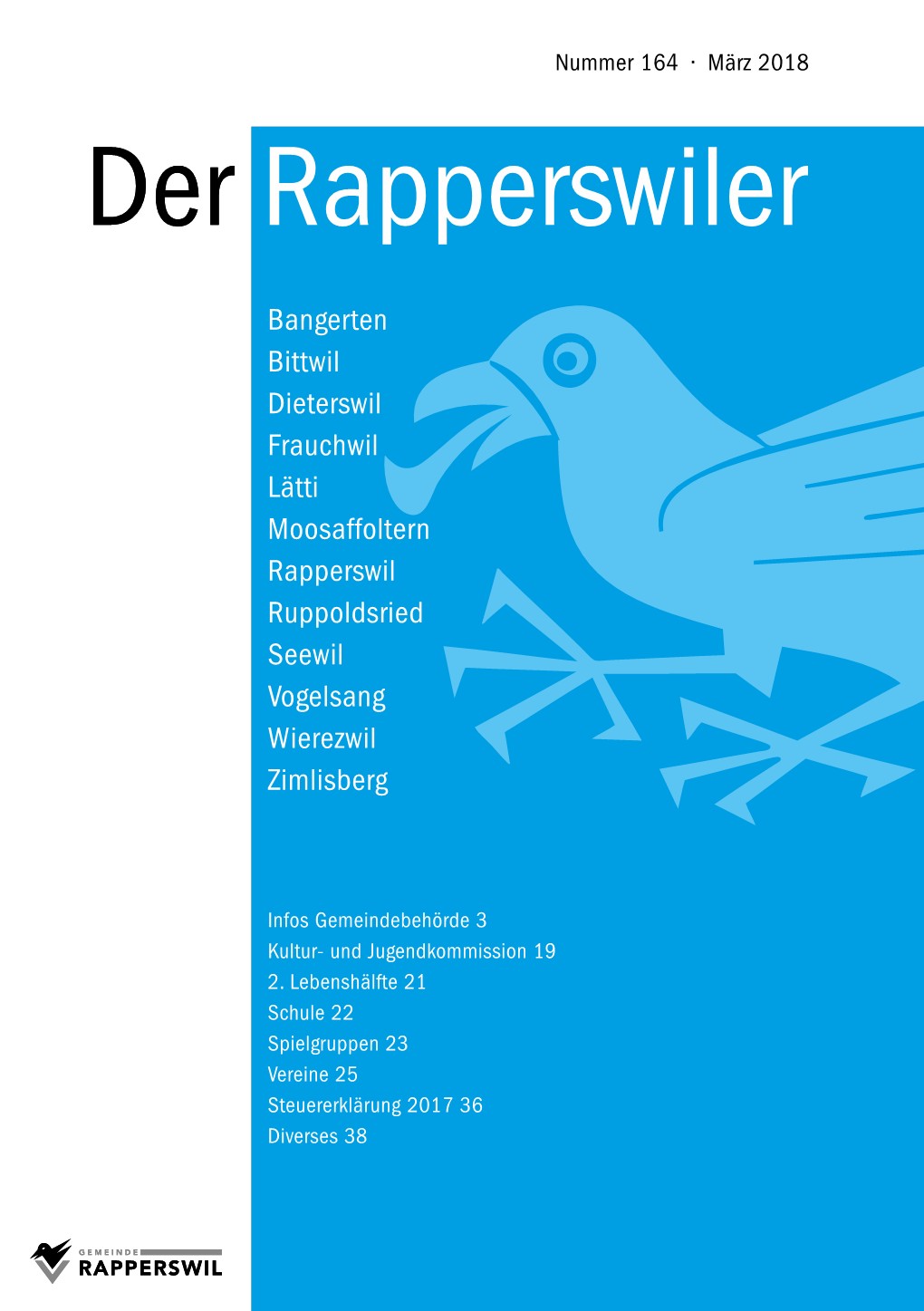 Rapperswiler Nr. 164 März 2018