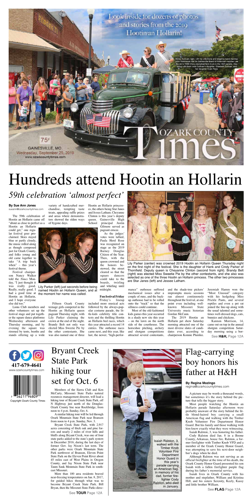 Hundreds Attend Hootin an Hollarin 59Th Celebration ‘Almost Perfect’