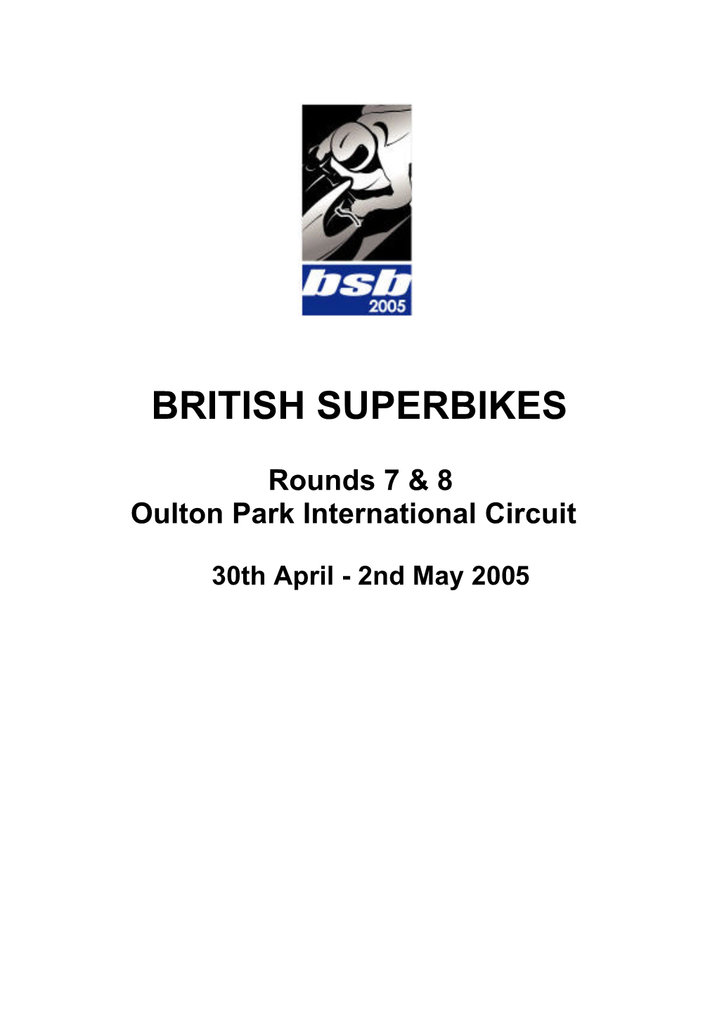 British Superbikes