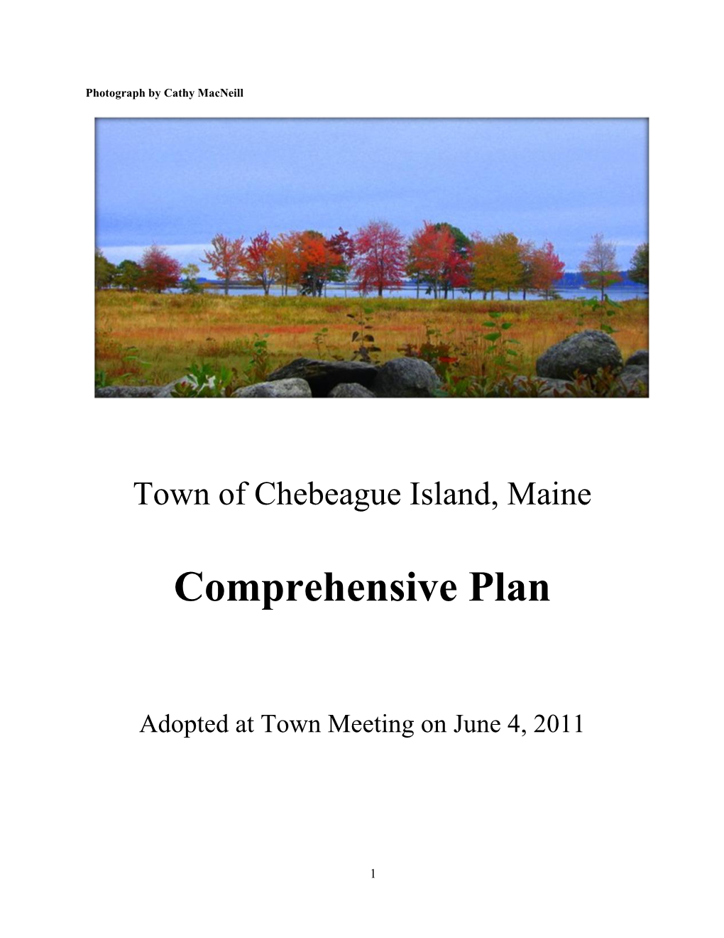 Comprehensive Plan