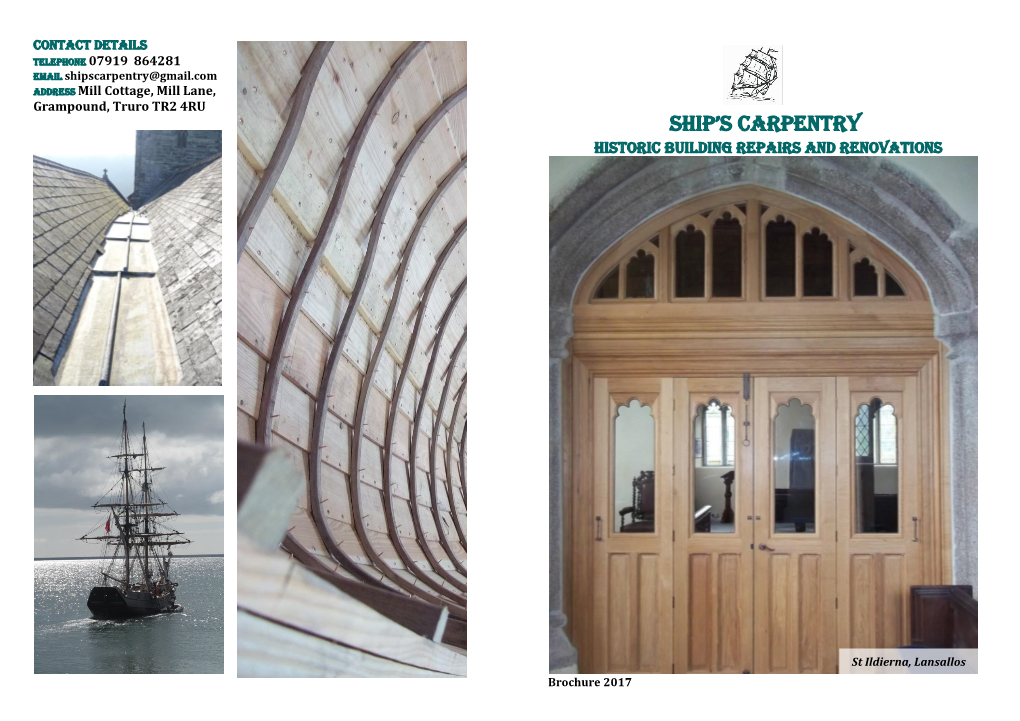 Ship's Carpentry