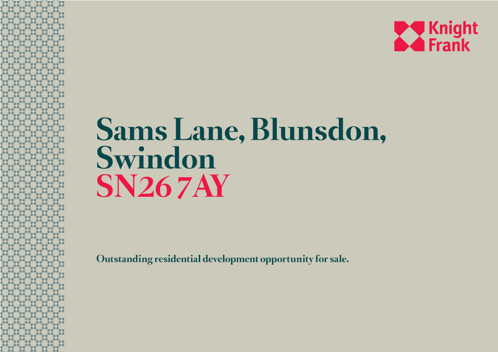 Sams Lane, Blunsdon, Swindon SN26 7AY