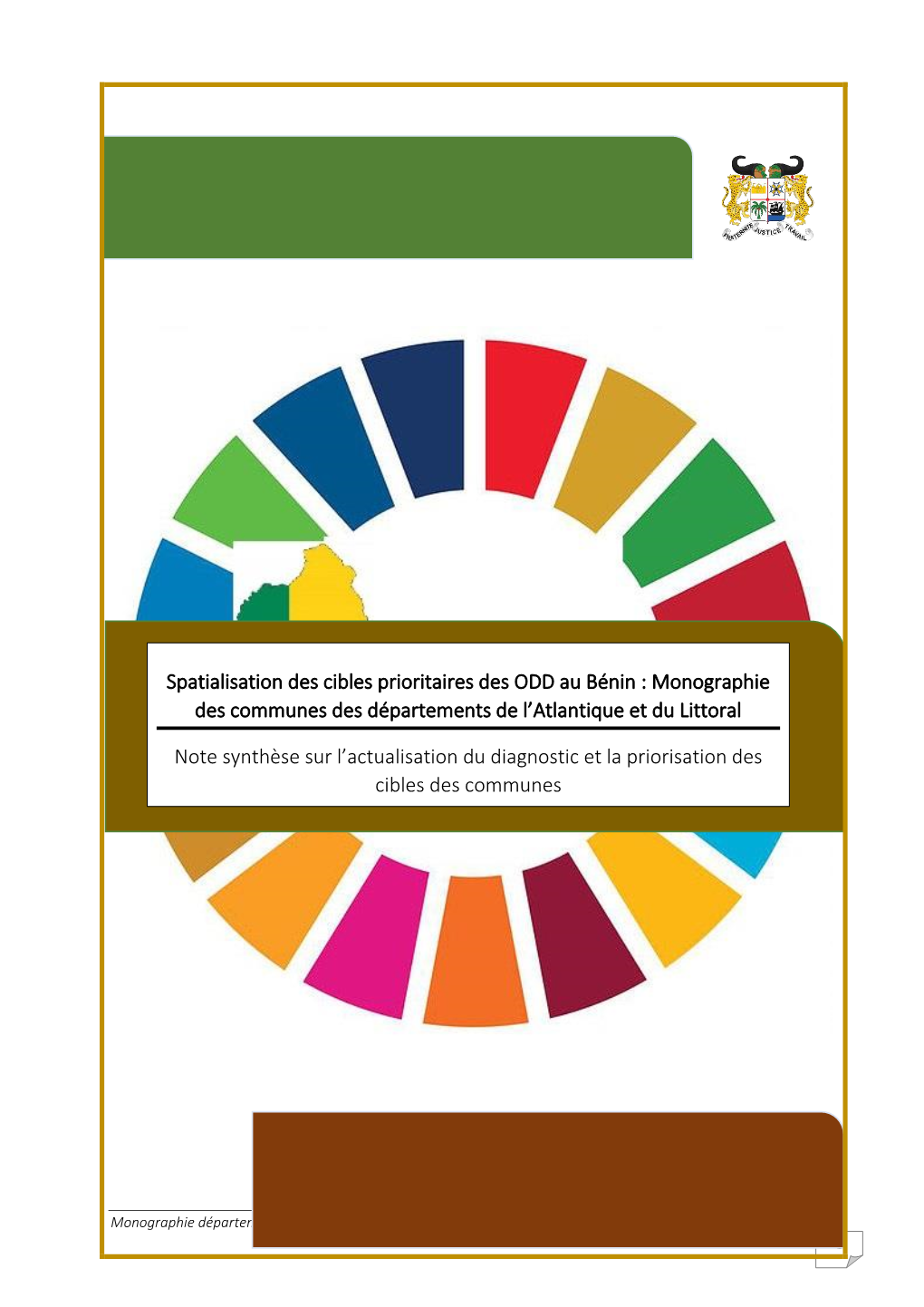 Monographie Des Communes Des Départements De L'atlantique Et Du Li