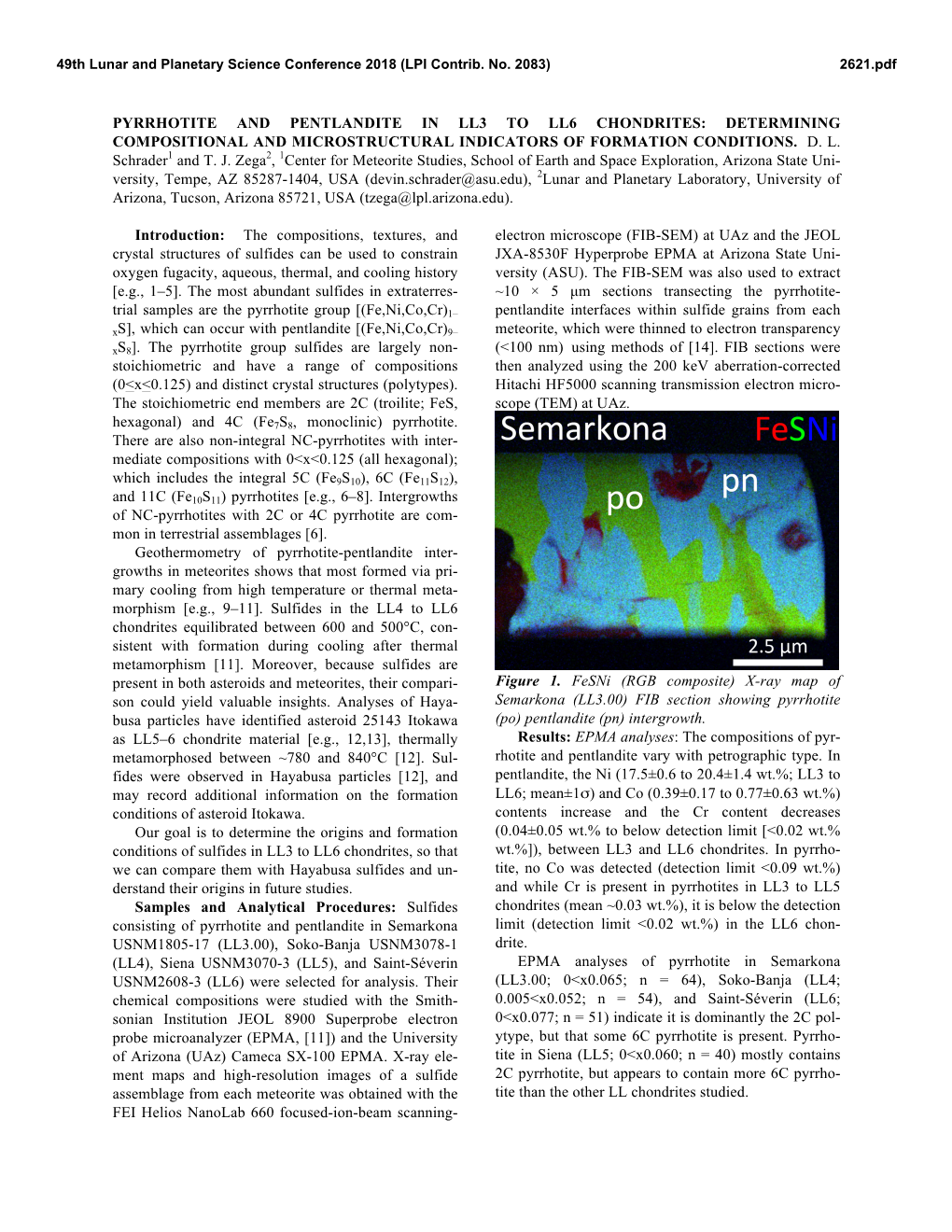 Pyrrhotite and Pentlandite in Ll3 to Ll6 Chondrites: Determining Compositional and Microstructural Indicators of Formation Conditions