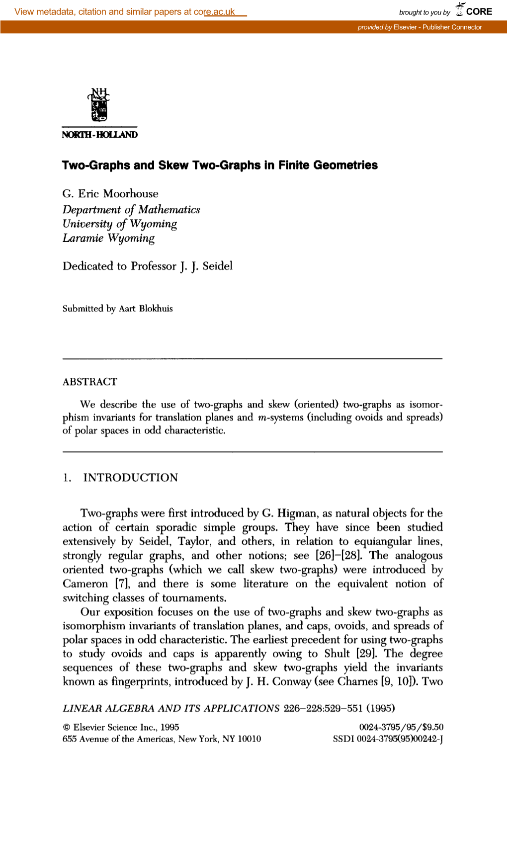 Two-Graphs and Skew Two-Graphs in Finite Geometries