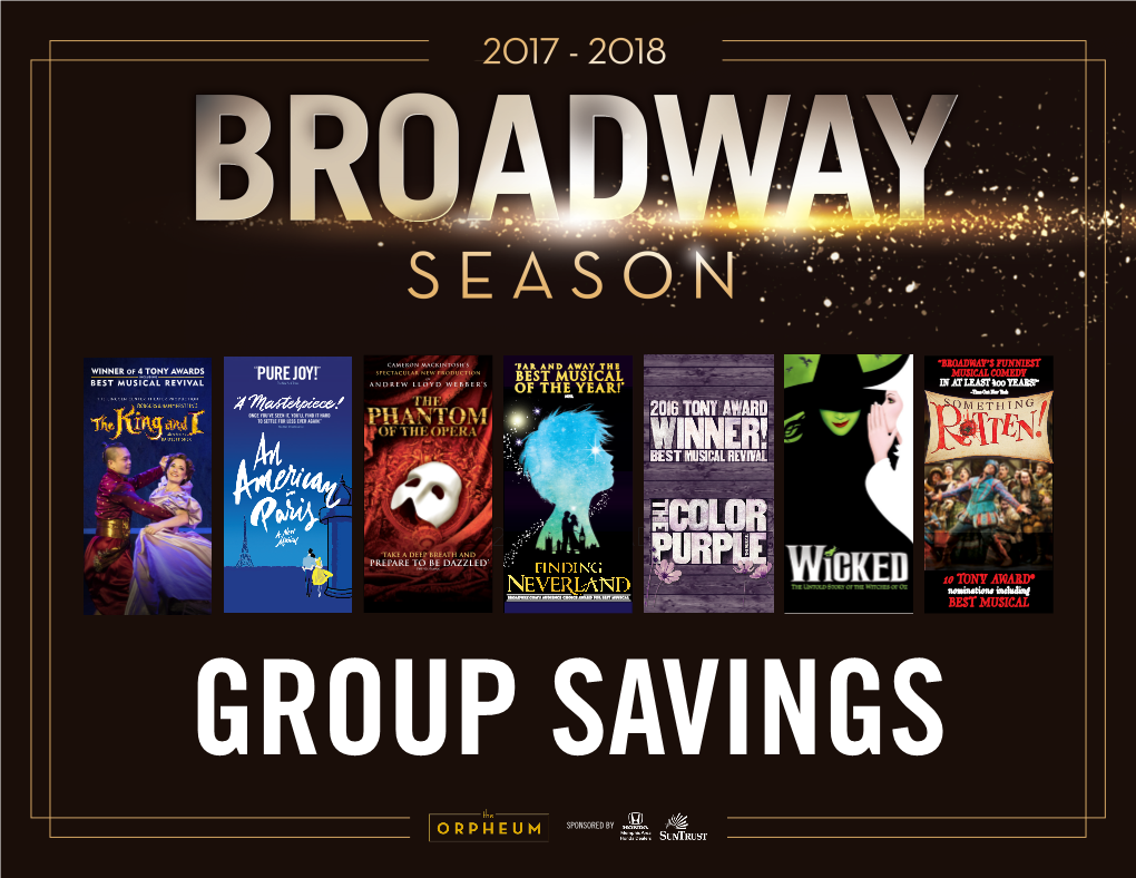 2016-2017 Broadway