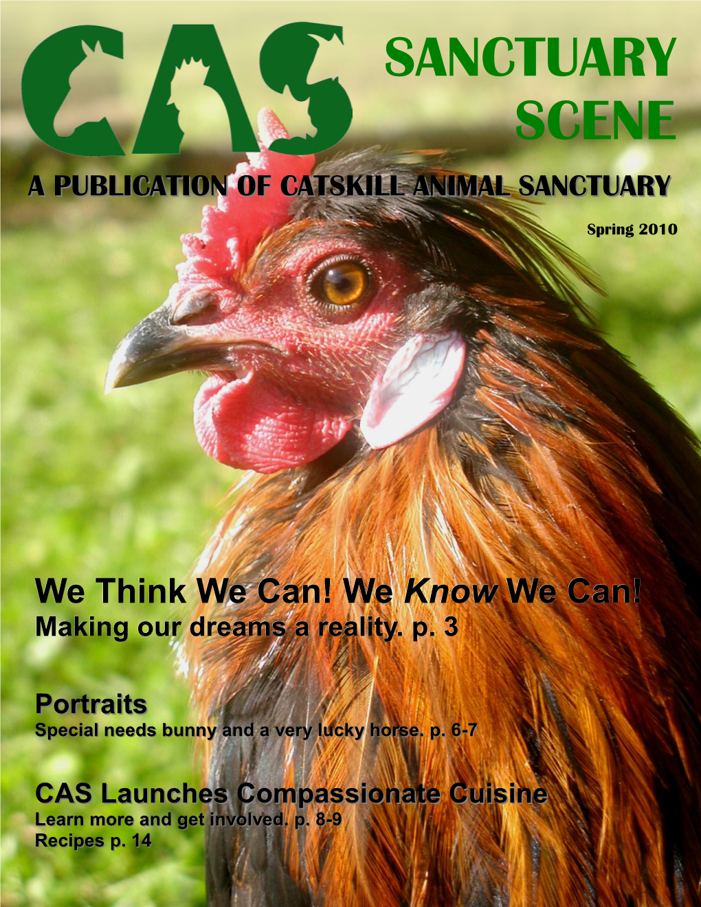 Sanctuary Scene Aa Publicationpublication Ofof Catskillcatskill Animalanimal Sanctuarysanctuary