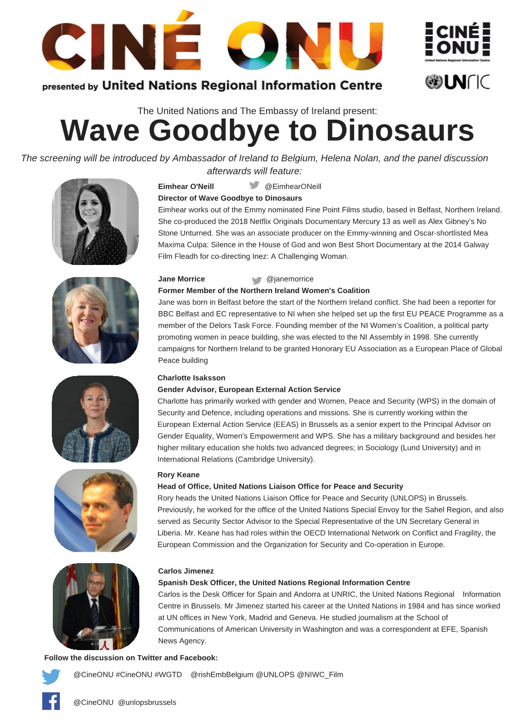 Wave Goodbye to Dinosaurs