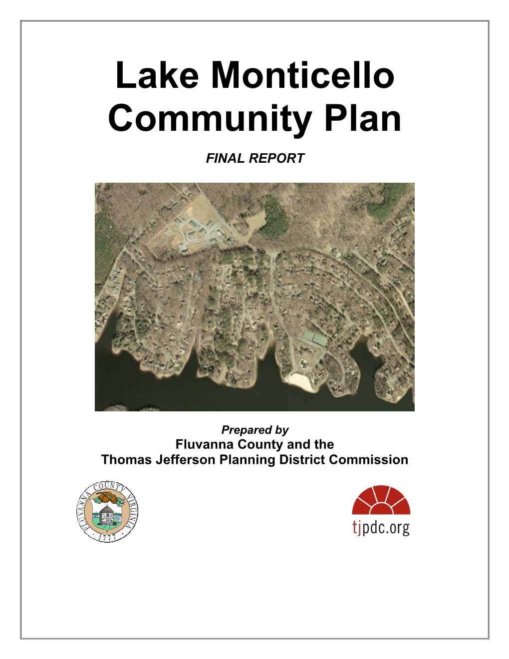 Lake Monticello Community Plan