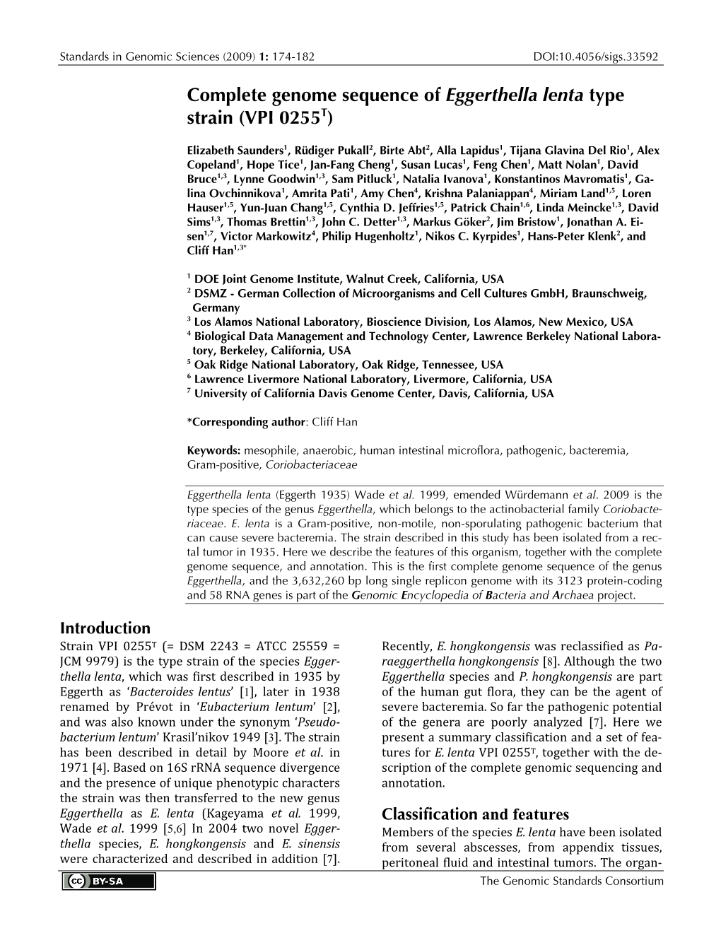 Eggerthella Lenta Type Strain IPP VPI 0255 Chemotaxonomy MMK-6 (36.3%) [8,29,31]