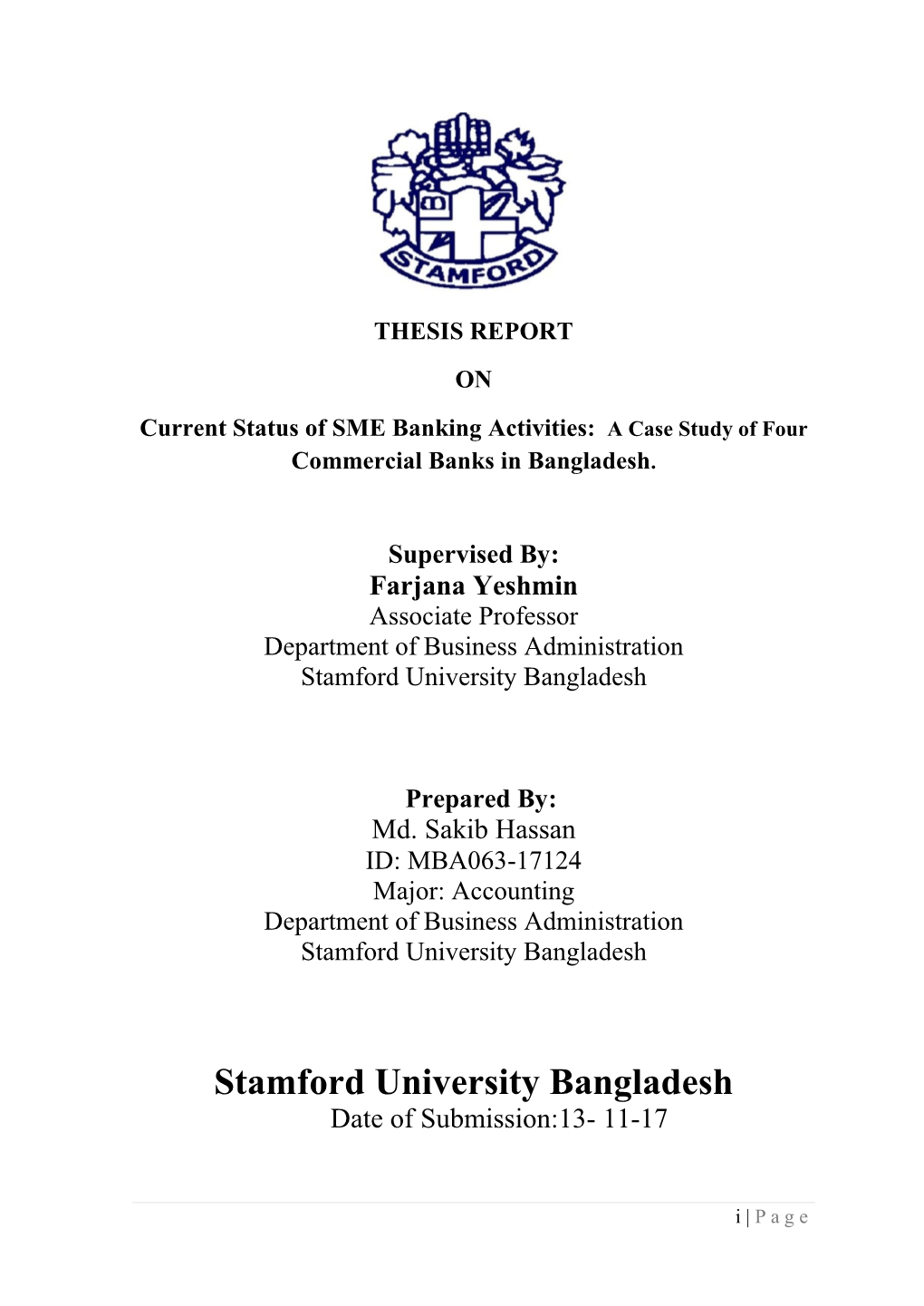 Stamford University Bangladesh