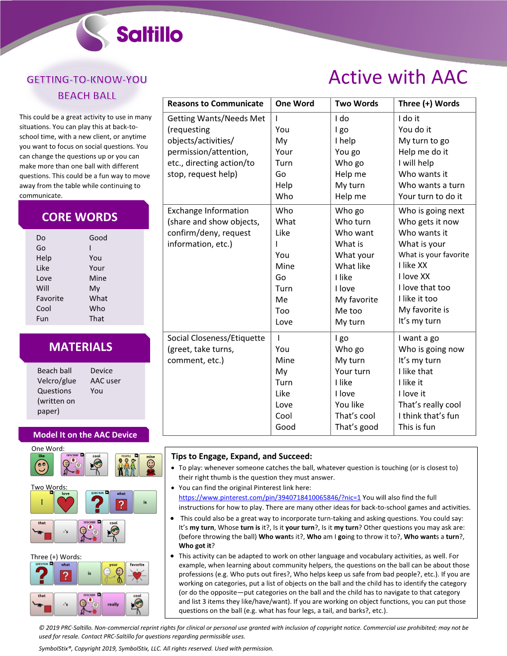 Active with AAC