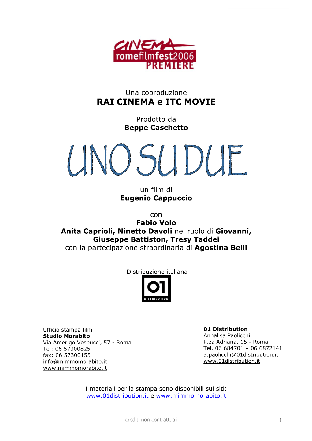 RAI CINEMA E ITC MOVIE