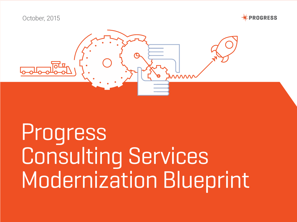 Progress Consulting Services Modernization Blueprint