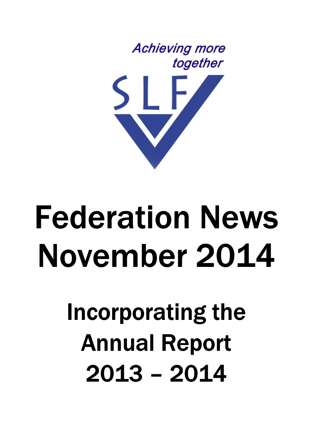 Federation News November 2014