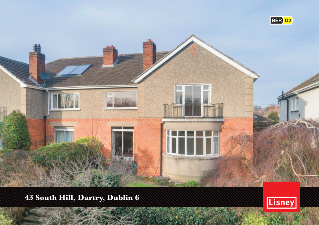 43 South Hill, Dartry, Dublin 6