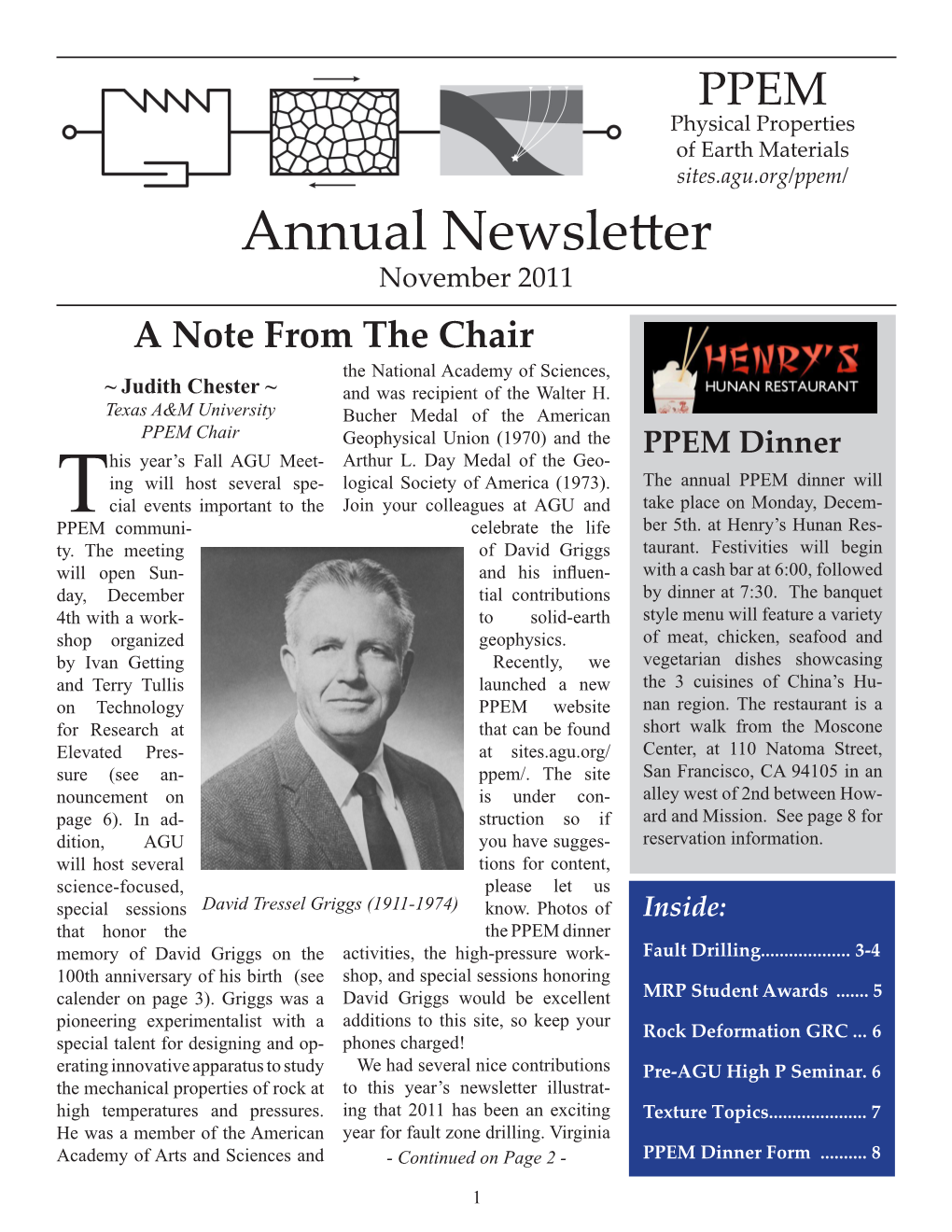 2011 PPEM Newsletter