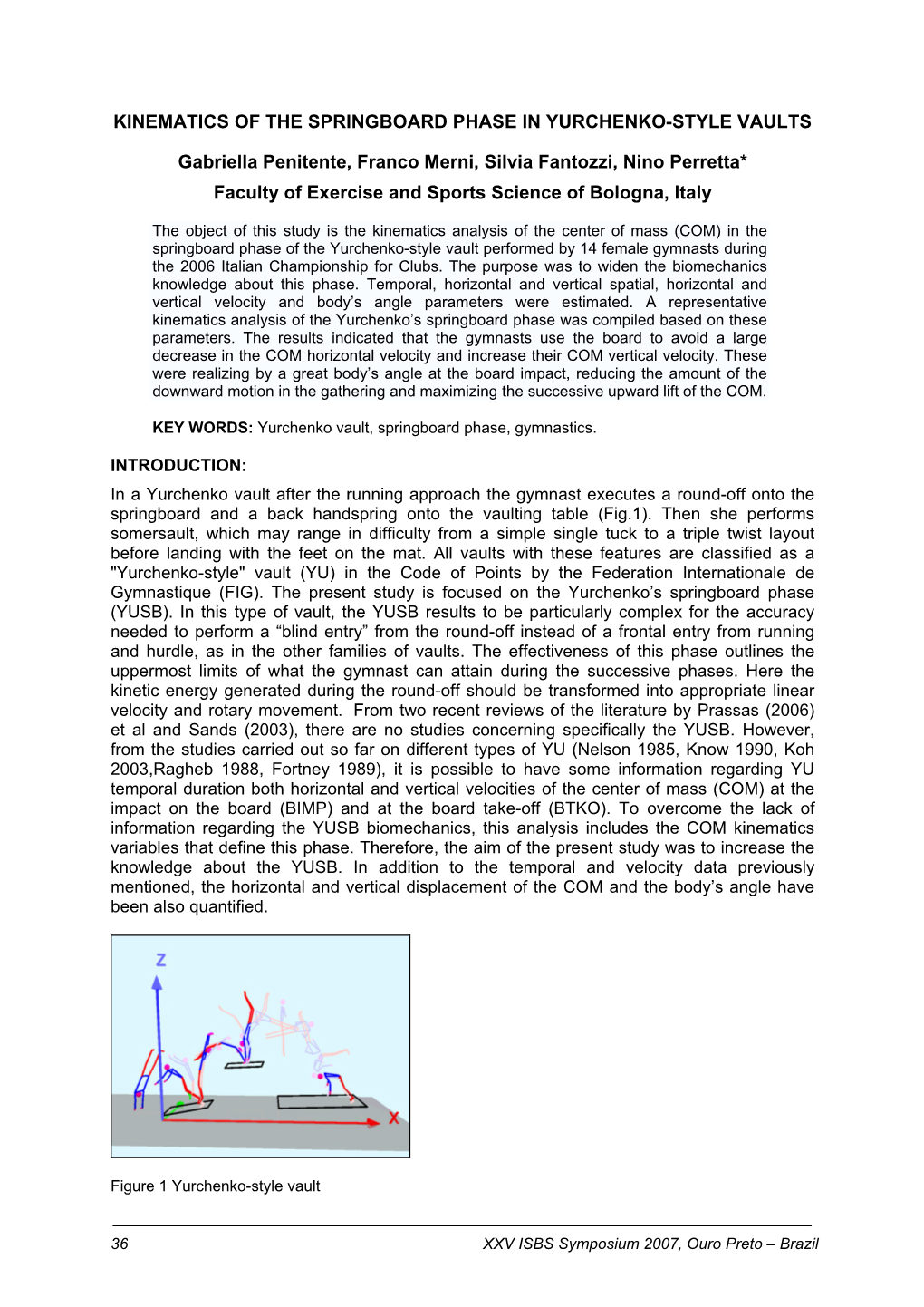 Kinematics of the Springboard Phase in Yurchenko-Style Vaults