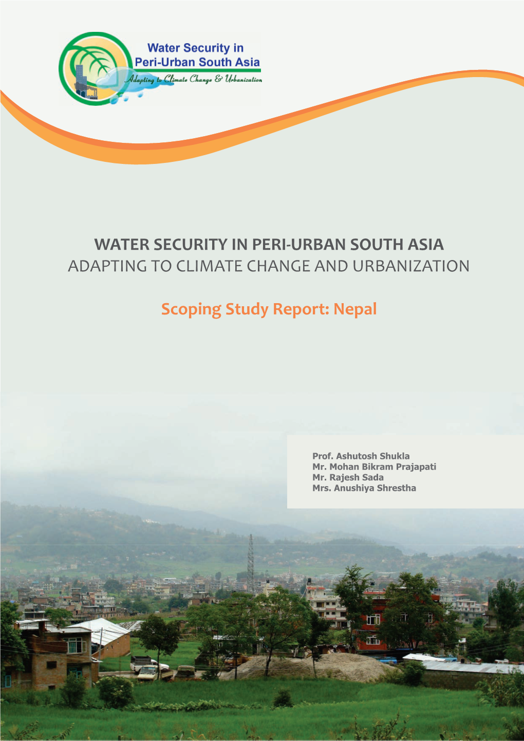 Water Security in Peri-Urban South Asia Adapting to Climate Change and Urbanization