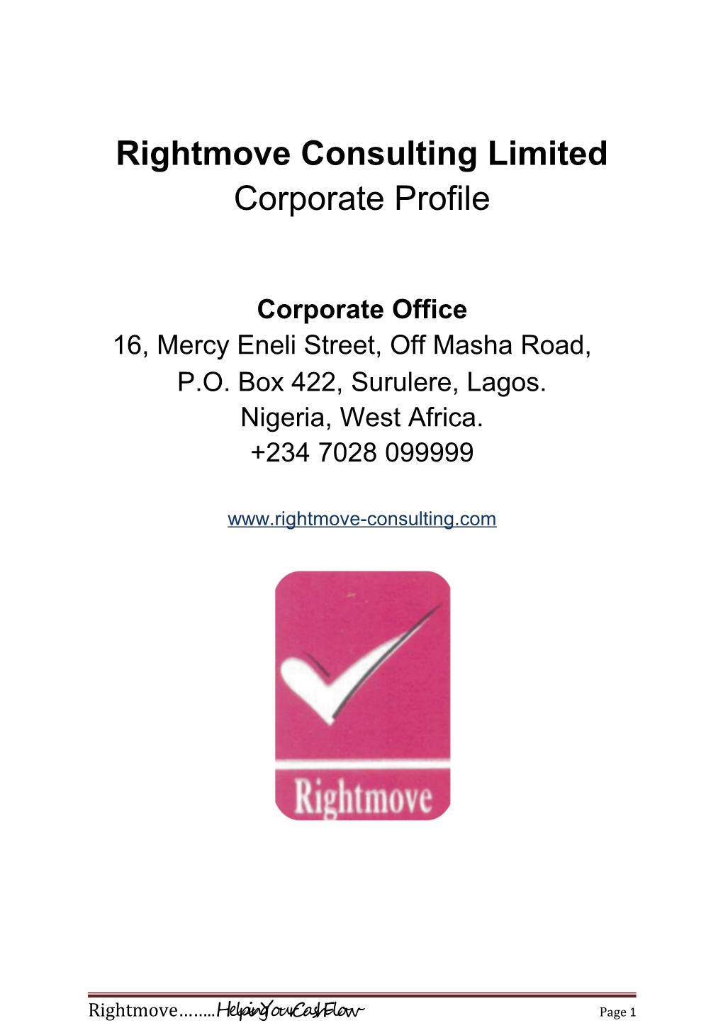 Rightmove Consulting Limited