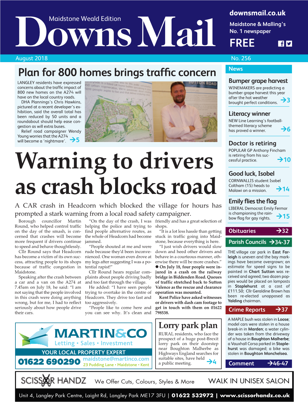 Warning to Drivers As Crash Blocks Road