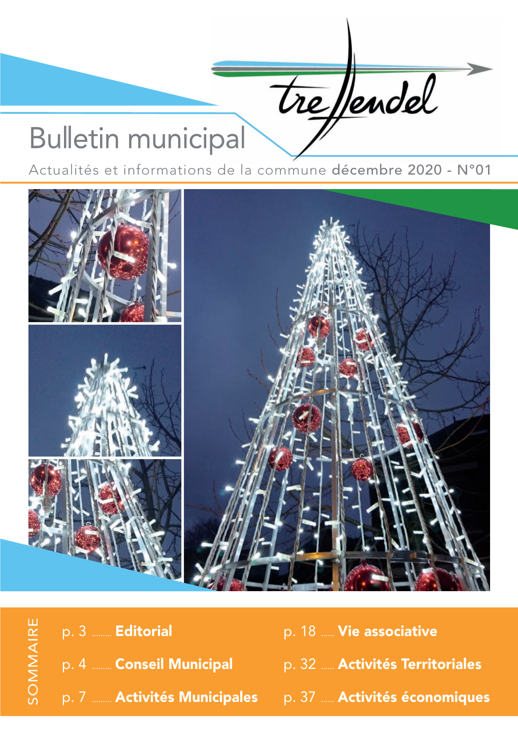 Bulletin Municipal Actualités Et Informations De La Commune Décembre 2020 - N°01