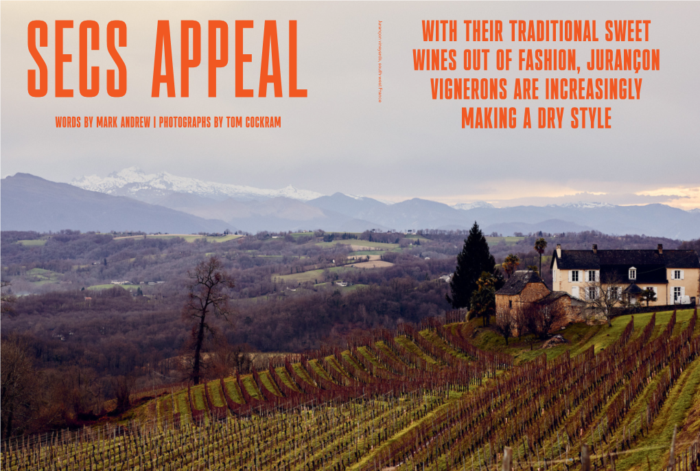 With Their Traditional Sweet Wines out of Fashion, Jurançon Vignerons Are