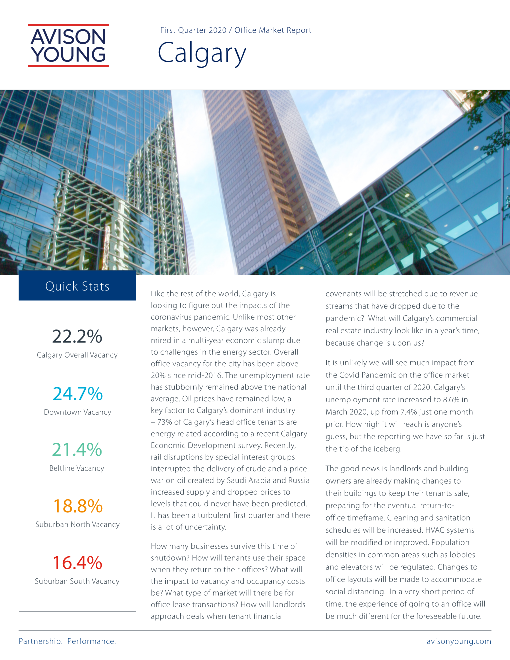 Calgary Office Market Report (Q1 2020)
