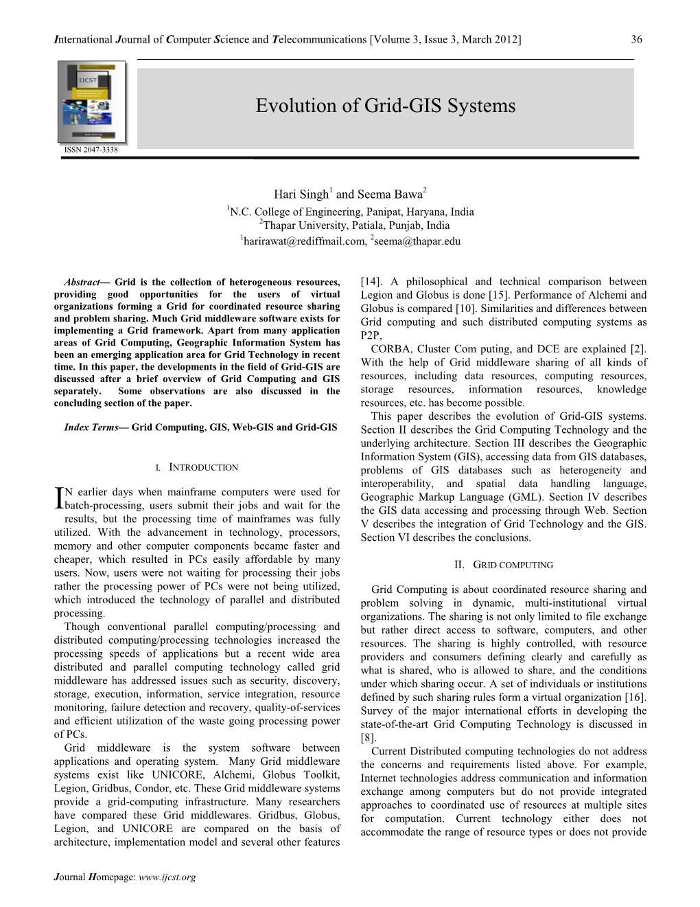 Evolution of Grid-GIS Systems